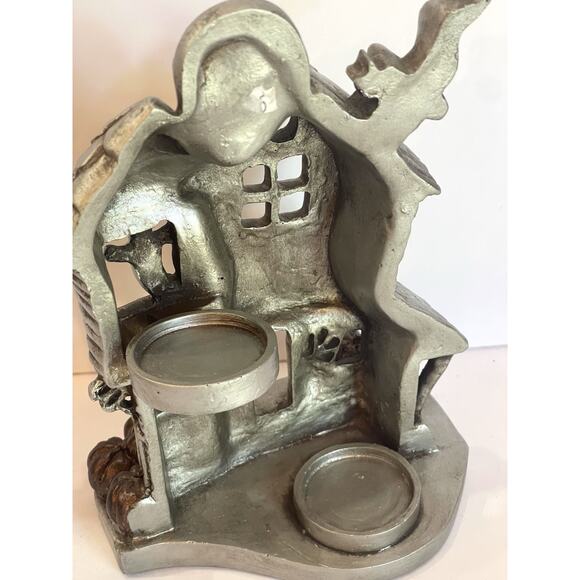 Haunted Mansion Tealight Holder | Spooky Halloween | Things Remembered Vintage - Picture 5 of 8